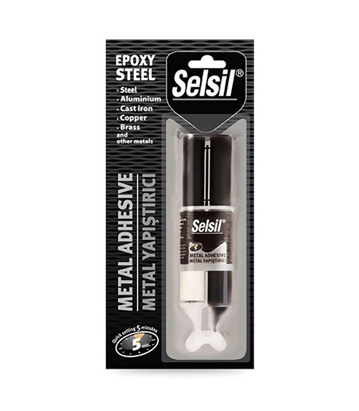 Selsil Métal Adhésive 5 Min 28G