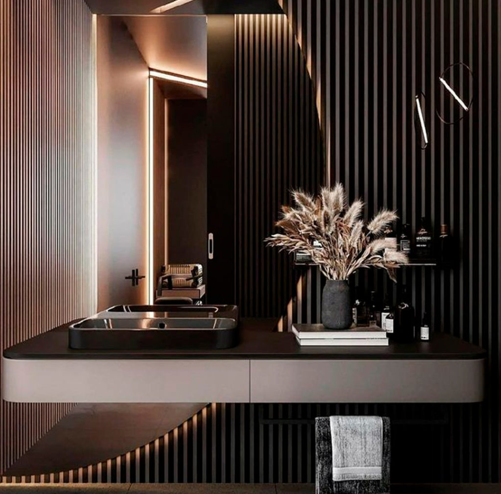 Composite en PVC Intérieur Black WT028 BPS